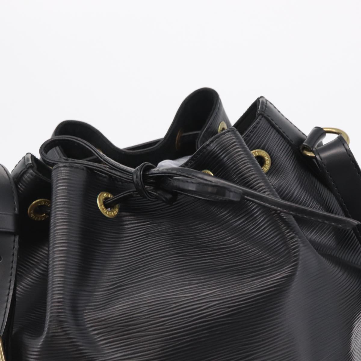 LOUIS VUITTON Epi Noe Shoulder Bag Black M44002 LV Auth 205126V