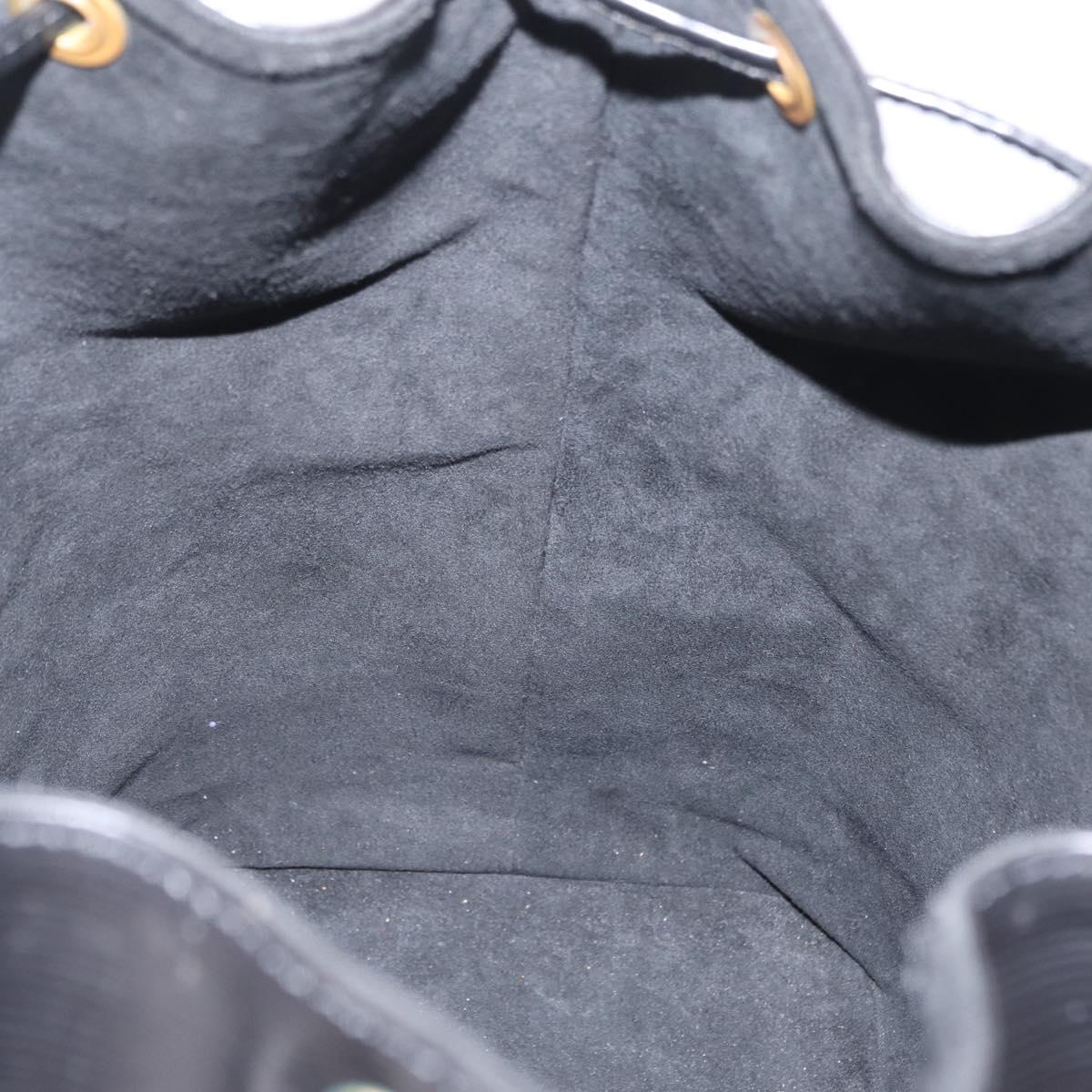 LOUIS VUITTON Epi Noe Shoulder Bag Black M44002 LV Auth 205126V