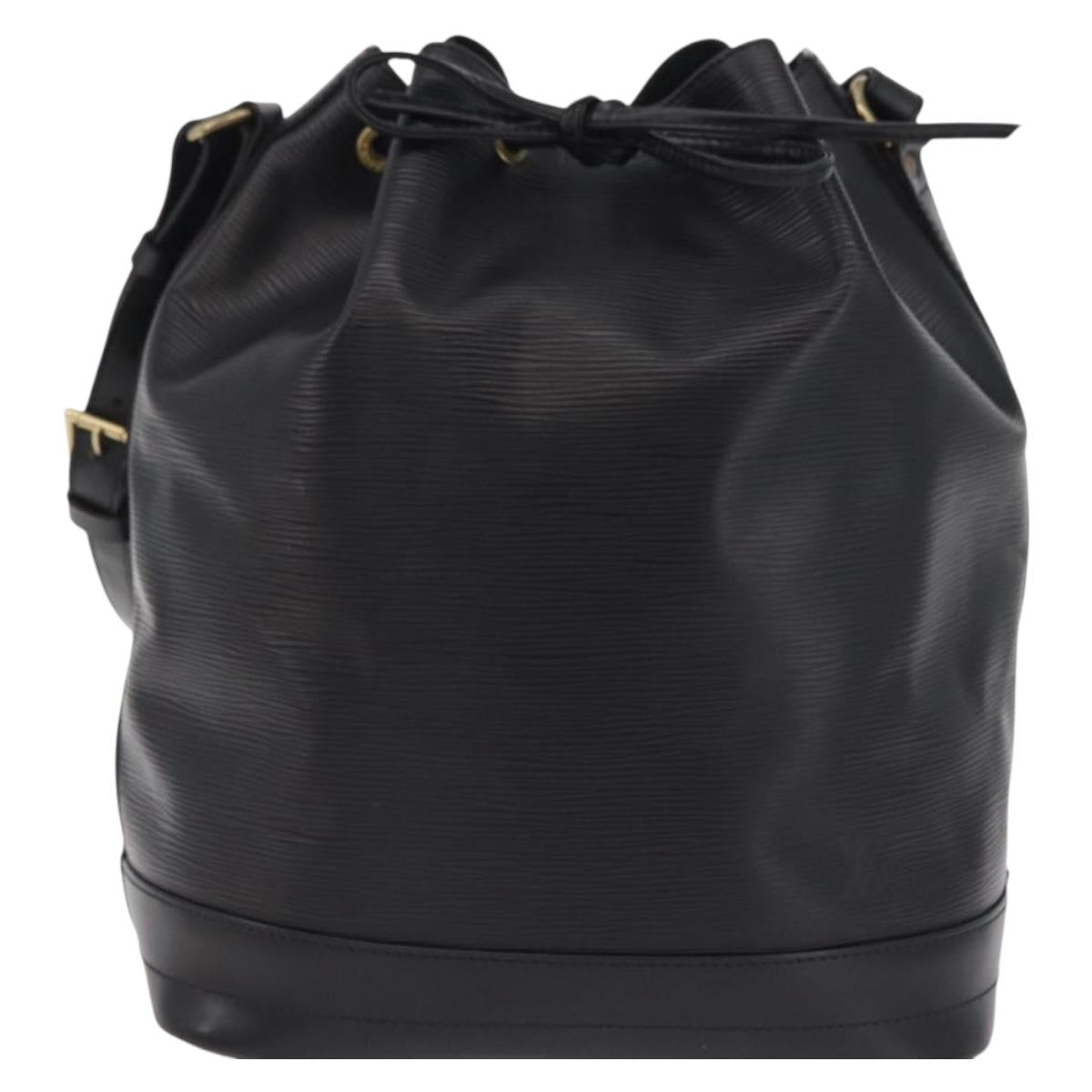 LOUIS VUITTON Epi Noe Shoulder Bag Black M44002 LV Auth 205126V