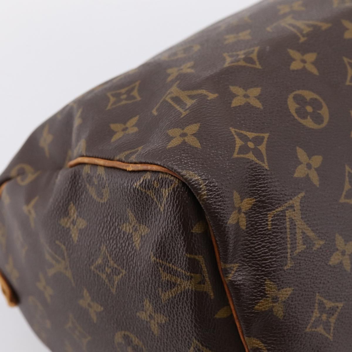 LOUIS VUITTON Monogram Speedy 30 Hand Bag M41526 LV Auth 205127