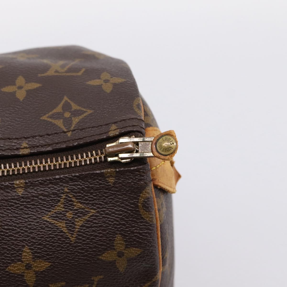 LOUIS VUITTON Monogram Speedy 30 Hand Bag M41526 LV Auth 205127