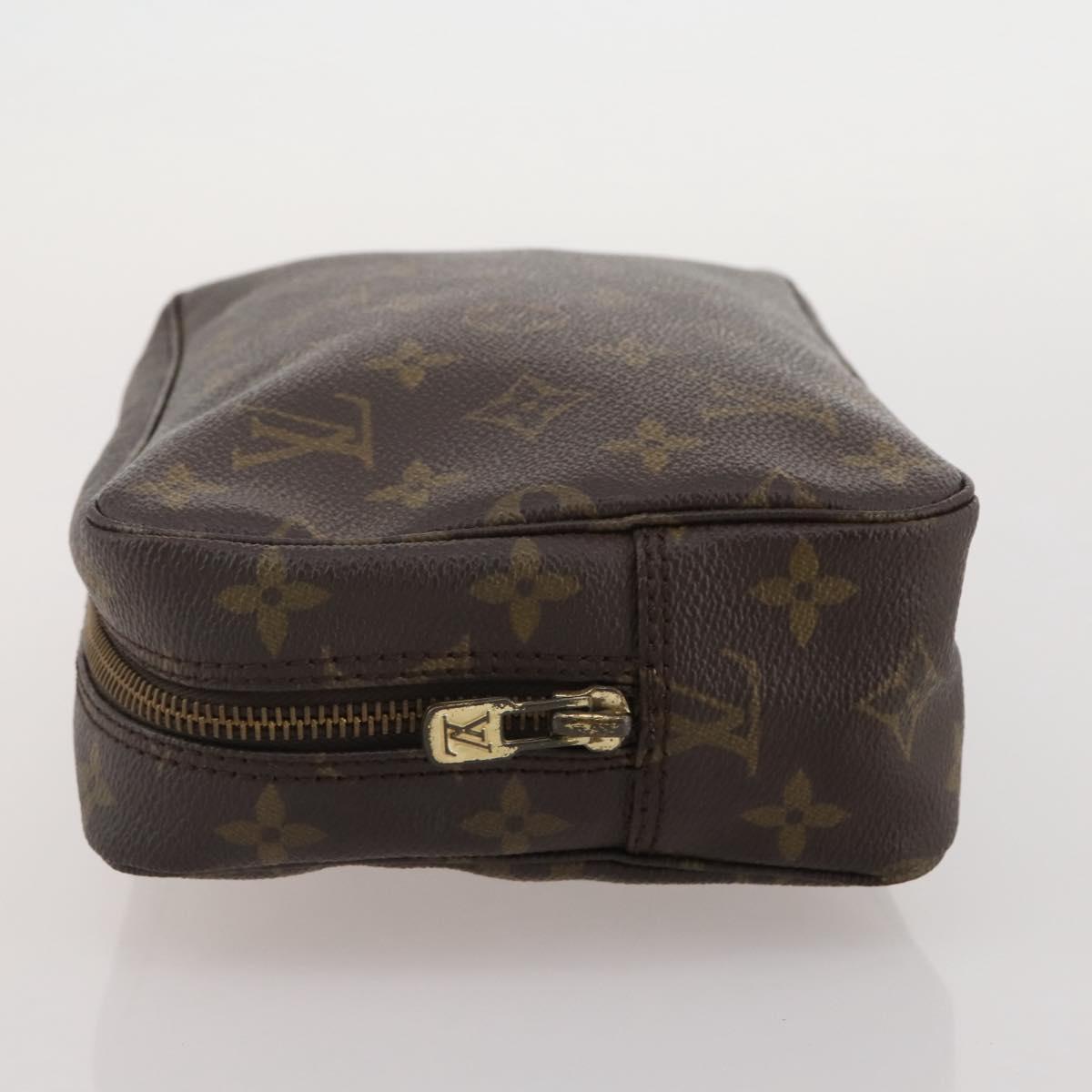 LOUIS VUITTON Monogram Trousse Toilette 23 Clutch Bag M47524 LV Auth 205129