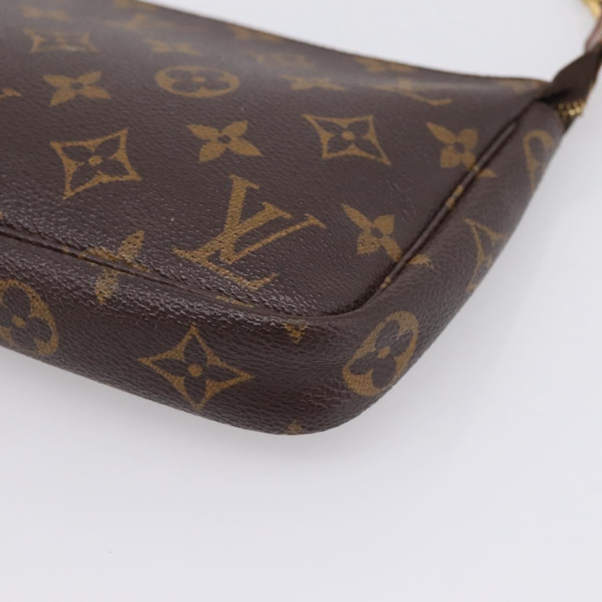 LOUIS VUITTON Monogram Pochette Accessoires Pouch M51980 LV Auth 205132