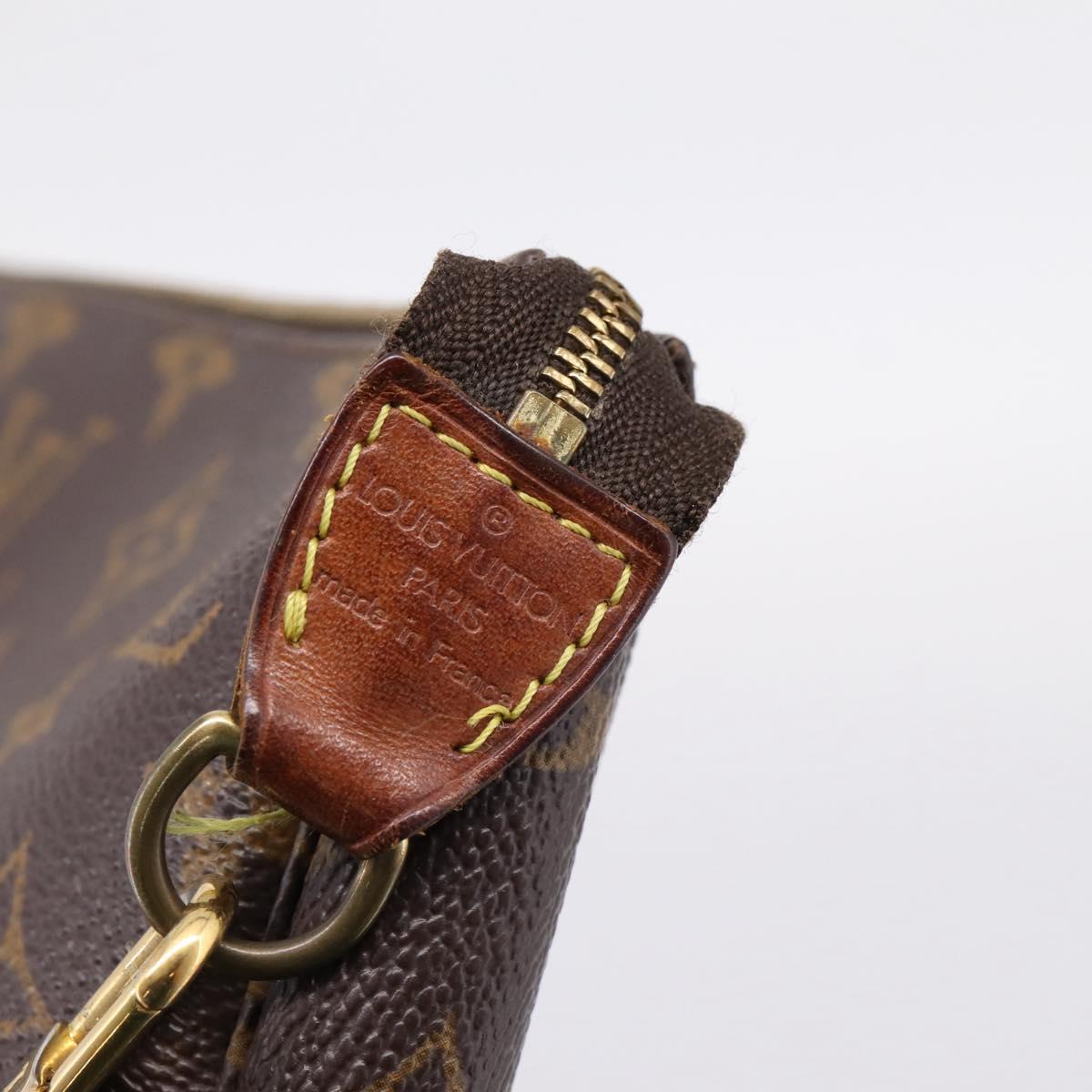 LOUIS VUITTON Monogram Pochette Accessoires Pouch M51980 LV Auth 205132