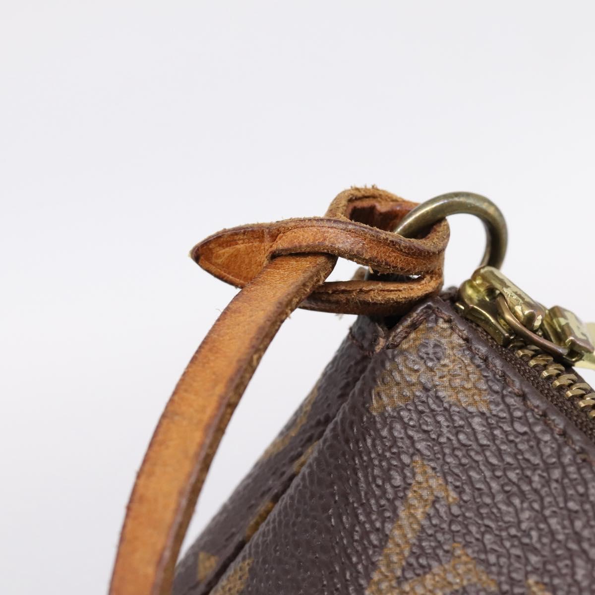 LOUIS VUITTON Monogram Pochette Accessoires Pouch M51980 LV Auth 205132