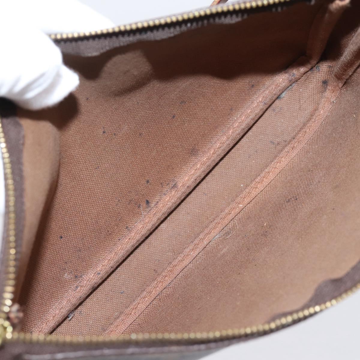 LOUIS VUITTON Monogram Pochette Accessoires Pouch M51980 LV Auth 205132