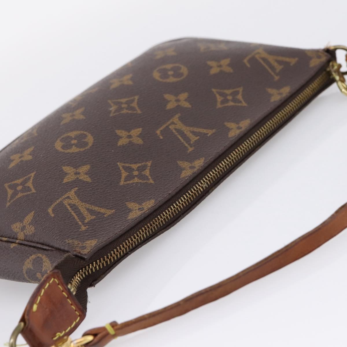 LOUIS VUITTON Monogram Pochette Accessoires Pouch M51980 LV Auth 205132