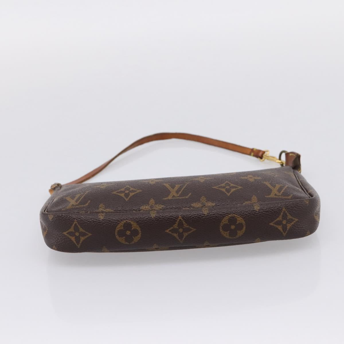 LOUIS VUITTON Monogram Pochette Accessoires Pouch M51980 LV Auth 205132