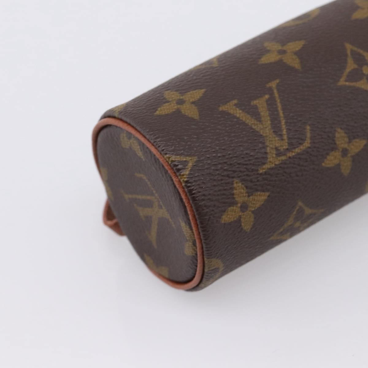 LOUIS VUITTON Monogram Papillon Pouch LV Auth 205133A