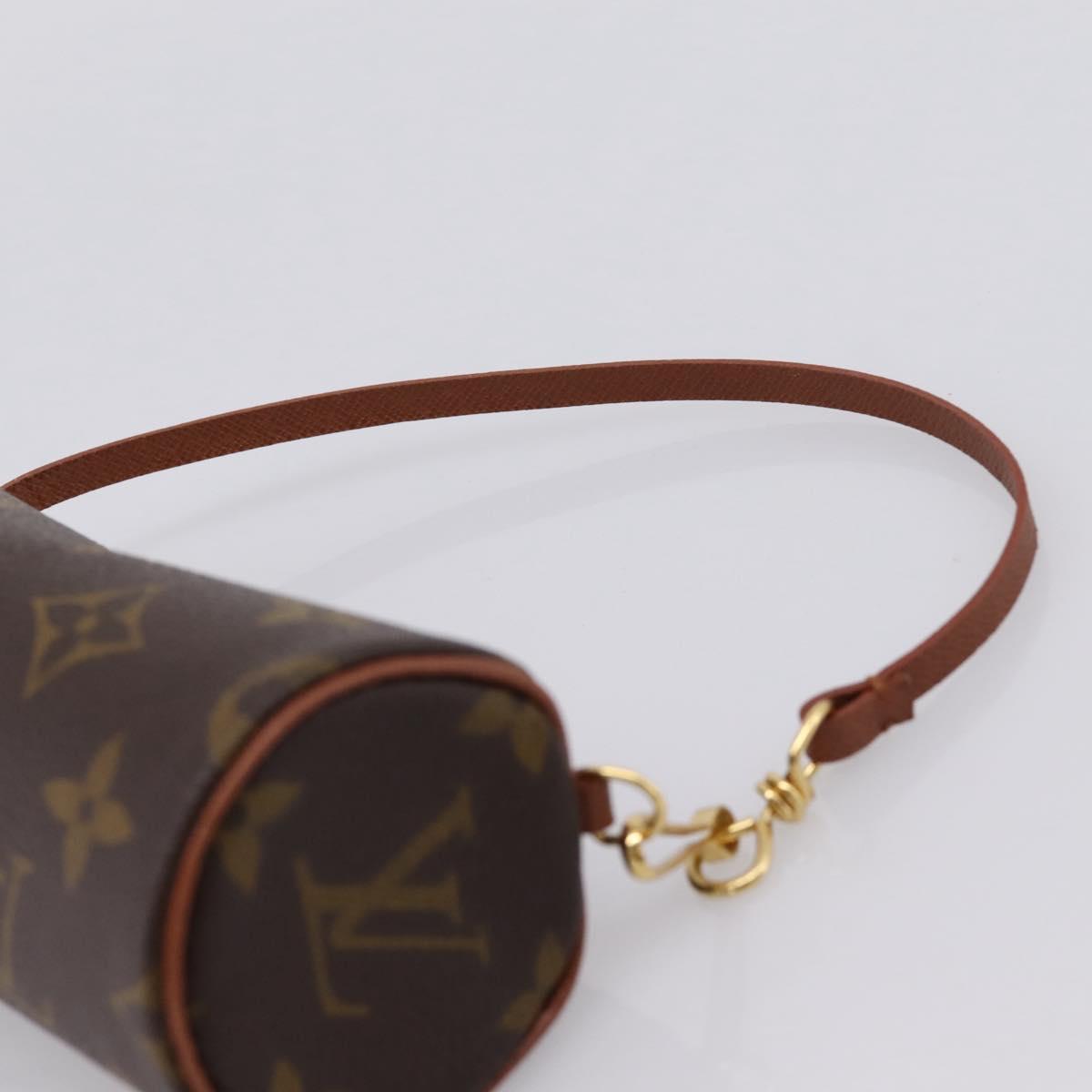 LOUIS VUITTON Monogram Papillon Pouch LV Auth 205133A