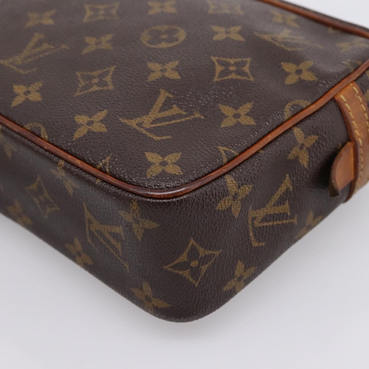 LOUIS VUITTON Monogram Compiegne 23 Clutch Bag M51847 LV Auth 205134A