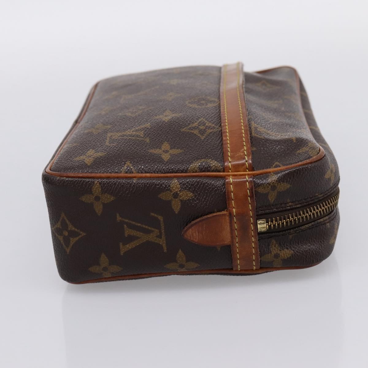 LOUIS VUITTON Monogram Compiegne 23 Clutch Bag M51847 LV Auth 205134A