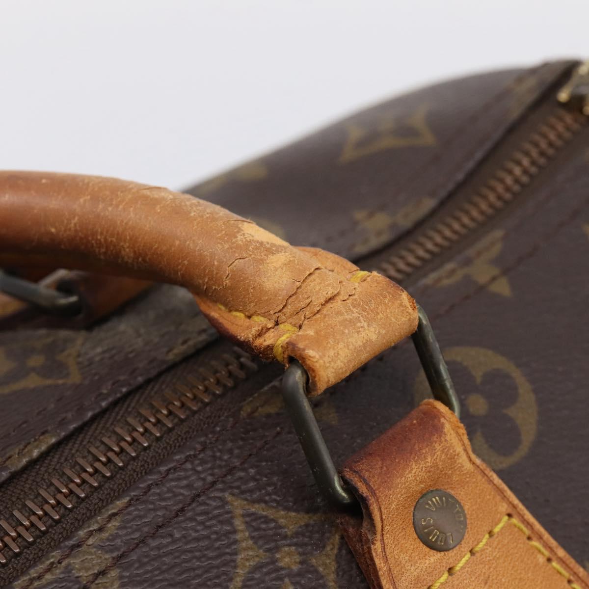 LOUIS VUITTON Monogram Speedy 30 Hand Bag M41526 LV Auth 205136