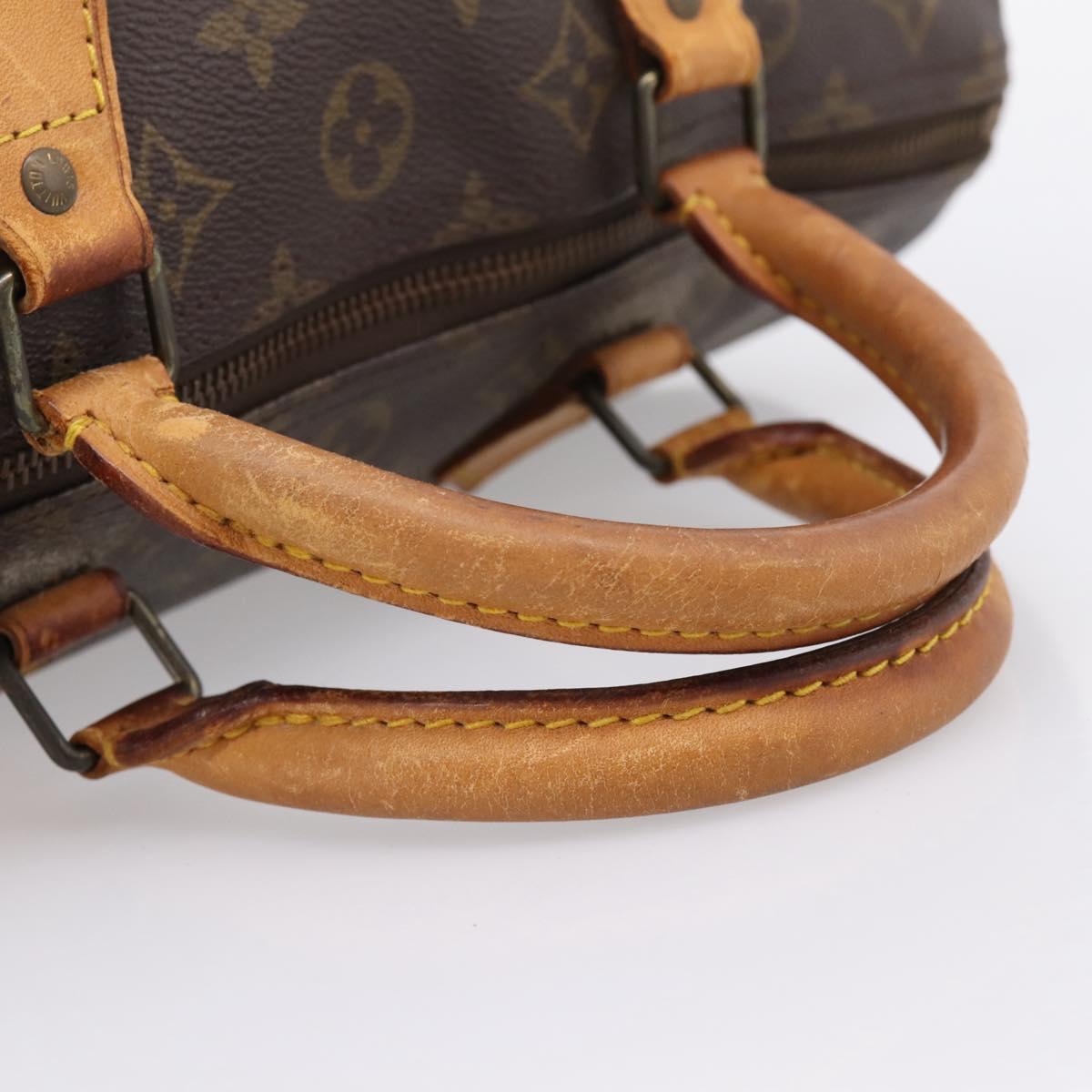 LOUIS VUITTON Monogram Speedy 30 Hand Bag M41526 LV Auth 205136