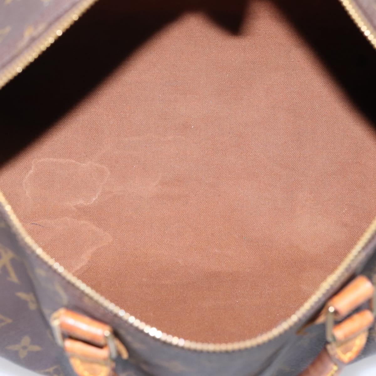 LOUIS VUITTON Monogram Speedy 30 Hand Bag M41526 LV Auth 205139