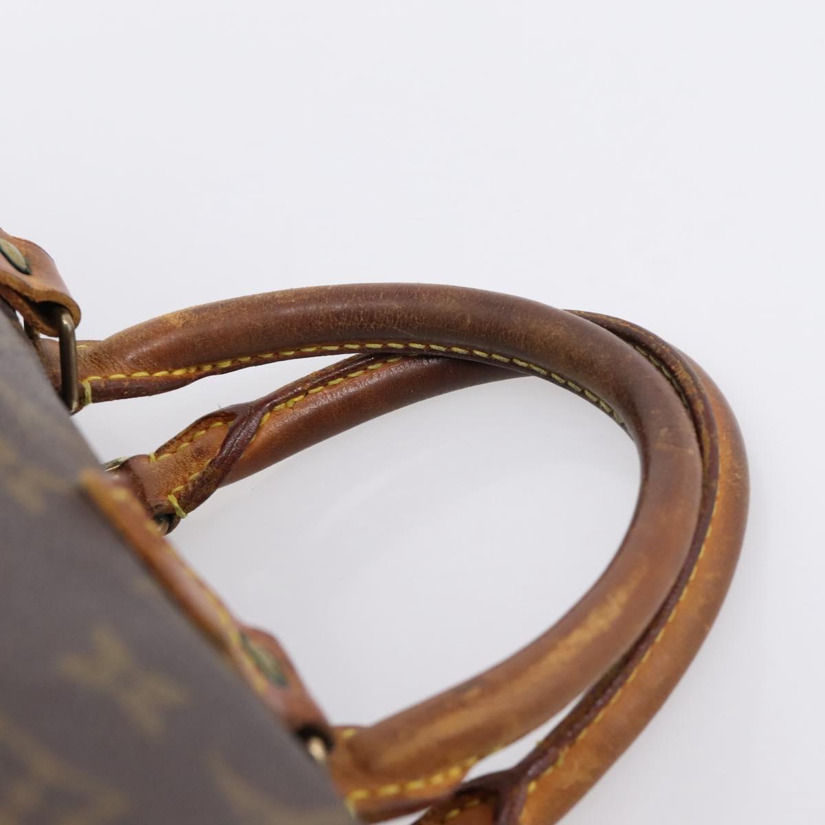 LOUIS VUITTON Monogram Speedy 30 Hand Bag M41526 LV Auth 205139