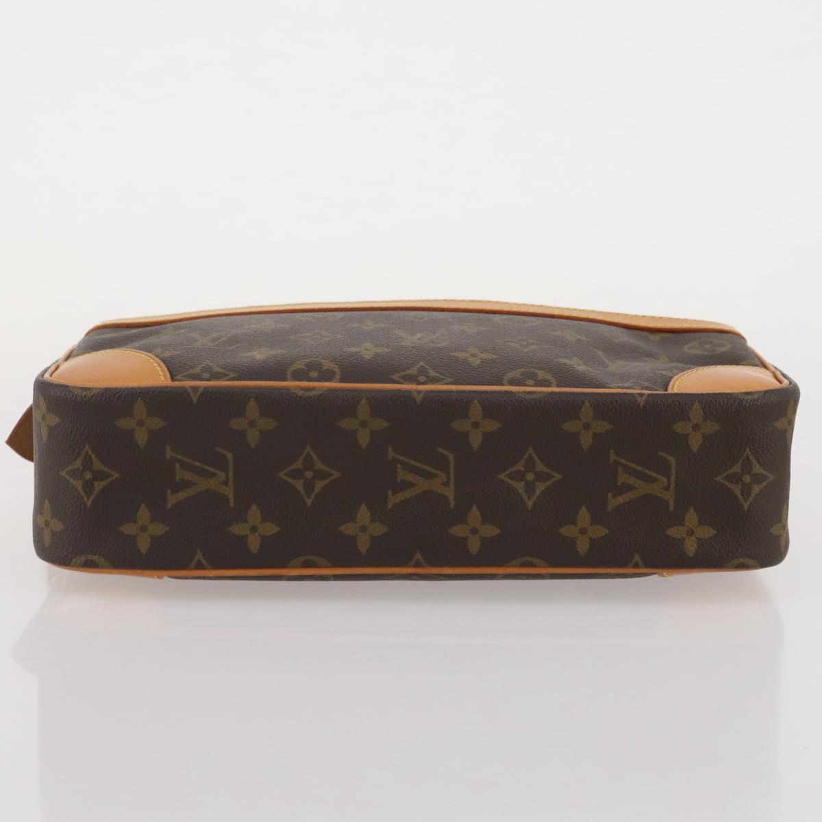 LOUIS VUITTON Monogram Compiegne 28 Clutch Bag M51845 LV Auth 205143A