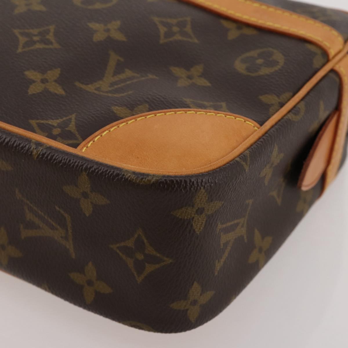 LOUIS VUITTON Monogram Compiegne 28 Clutch Bag M51845 LV Auth 205143A