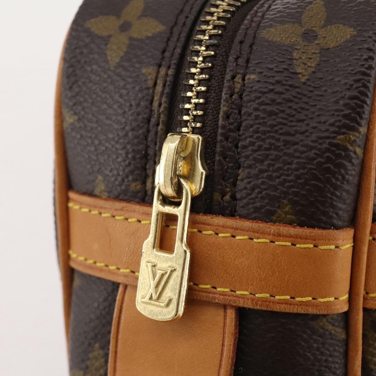 LOUIS VUITTON Monogram Compiegne 28 Clutch Bag M51845 LV Auth 205143A