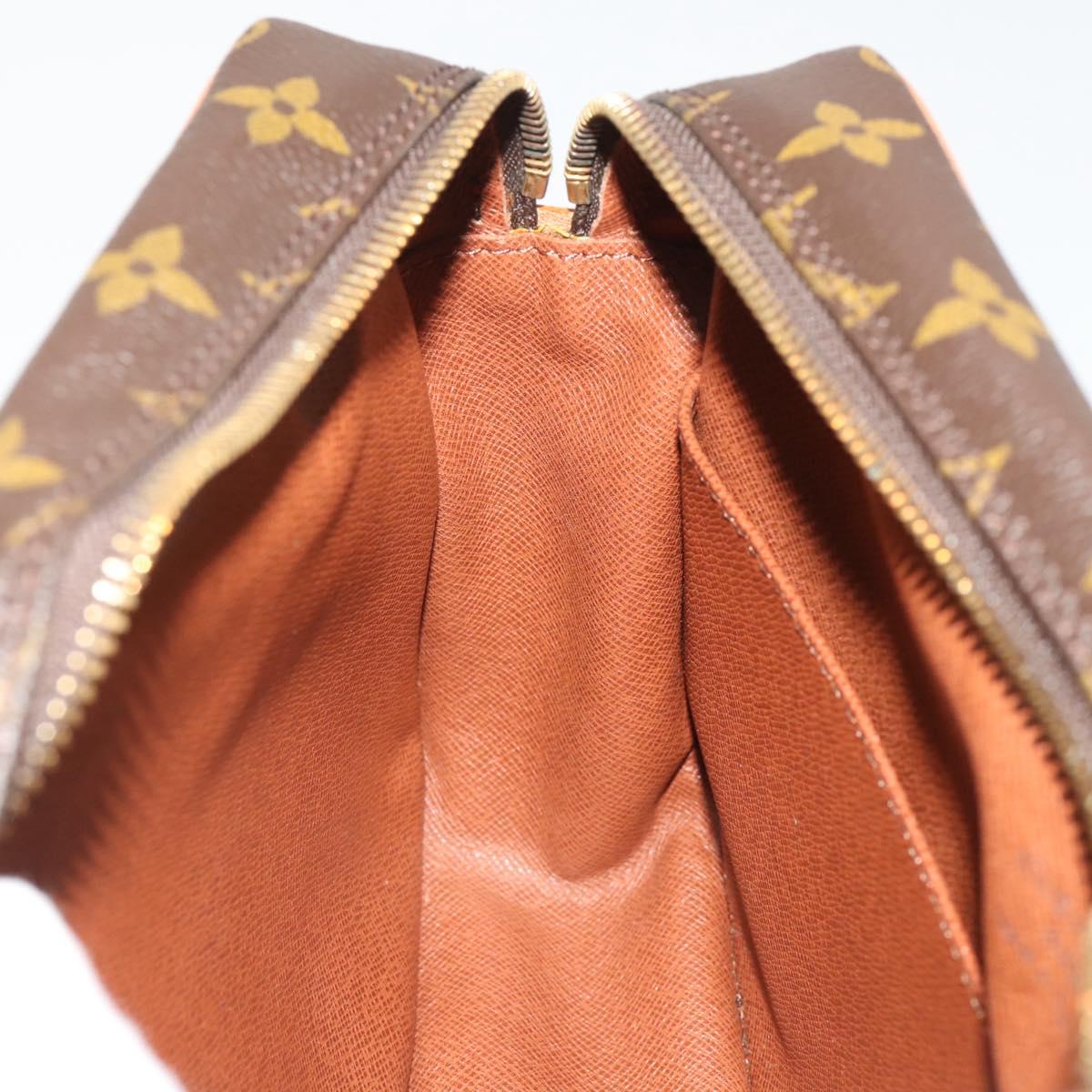 LOUIS VUITTON Monogram Compiegne 28 Clutch Bag M51845 LV Auth 205143A