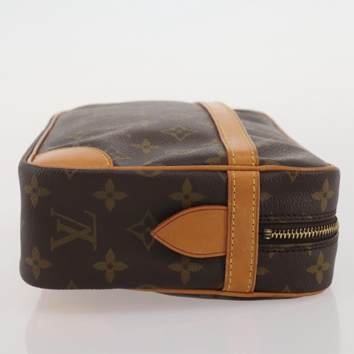 LOUIS VUITTON Monogram Compiegne 28 Clutch Bag M51845 LV Auth 205143A