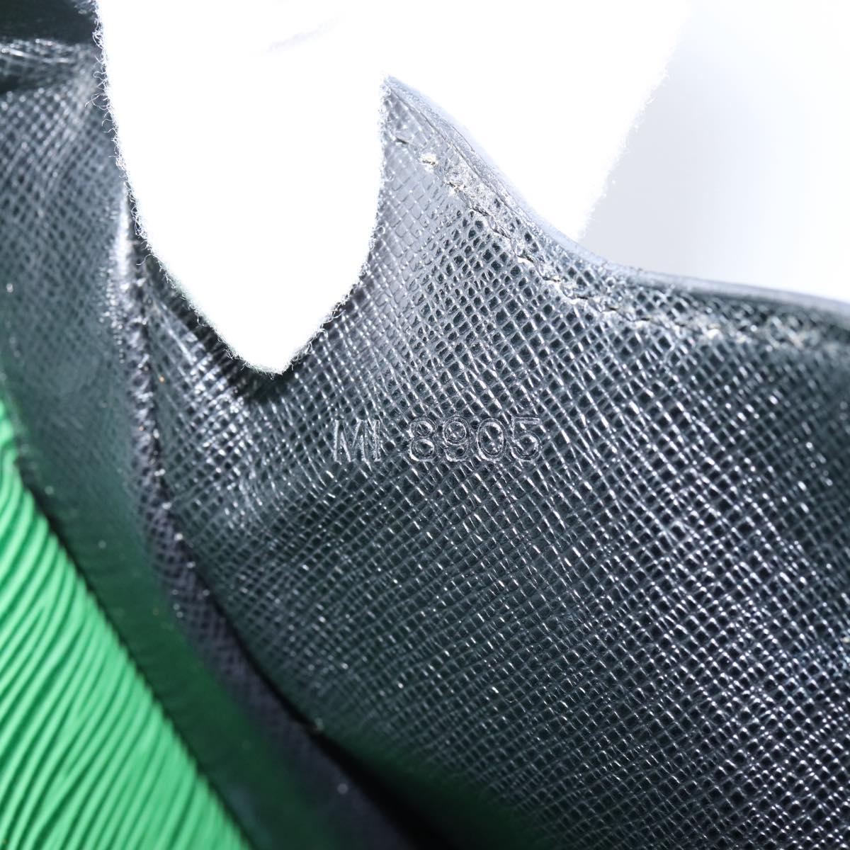 LOUIS VUITTON Epi Cartouchiere MM Shoulder Bag Green M52244 LV Auth 205149V