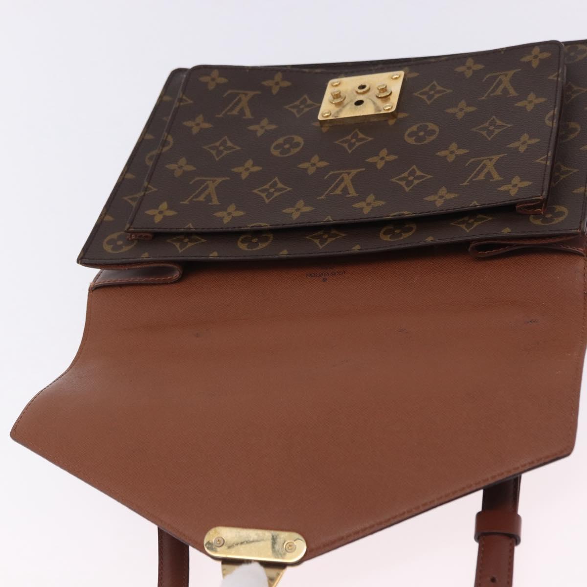 LOUIS VUITTON Monogram Monceau 28 Hand Bag M51185 LV Auth 205153V