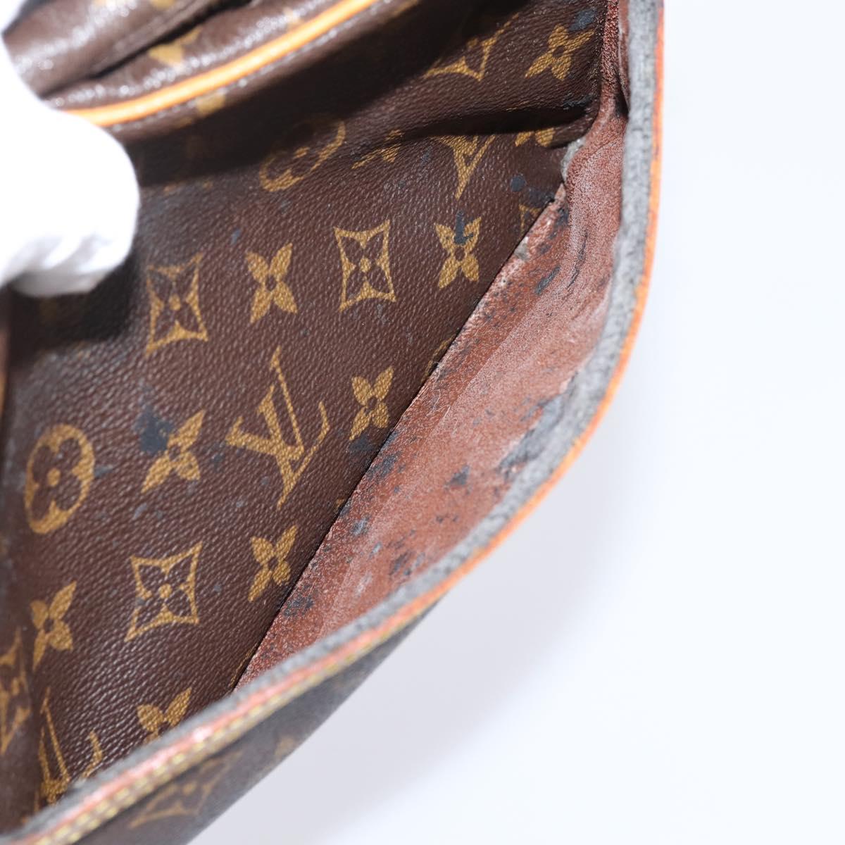 LOUIS VUITTON Monogram Compiegne 23 Clutch Bag M51847 LV Auth 205162