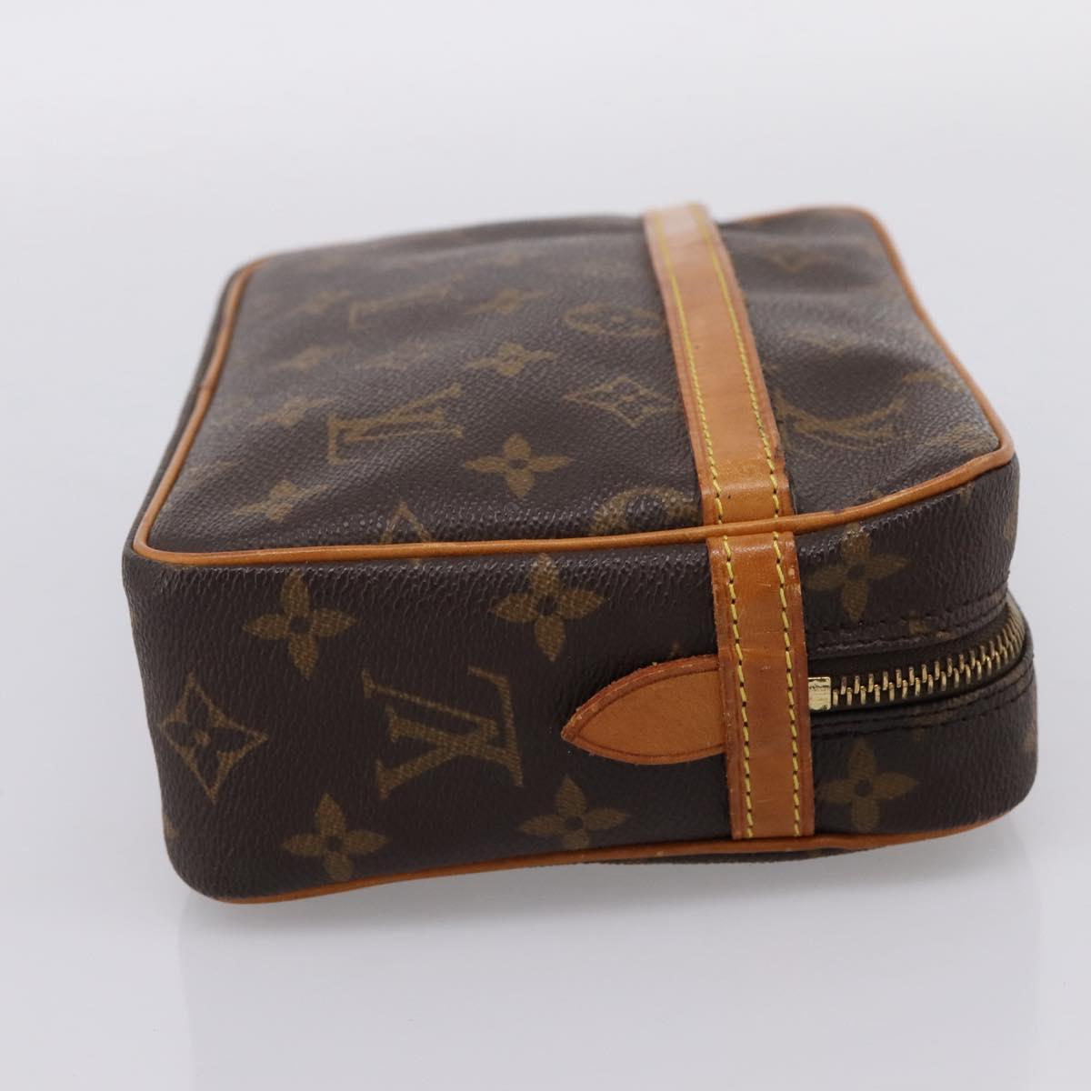 LOUIS VUITTON Monogram Compiegne 23 Clutch Bag M51847 LV Auth 205162