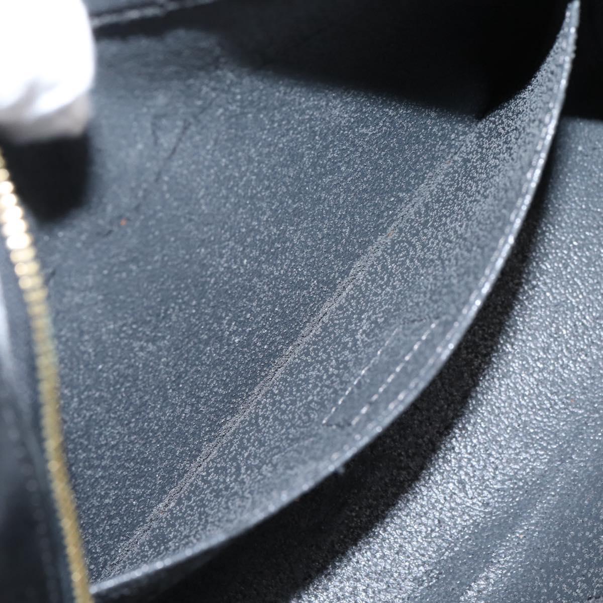 LOUIS VUITTON Epi Dauphine GM Cosmetic Pouch Black M48432 LV Auth 205168