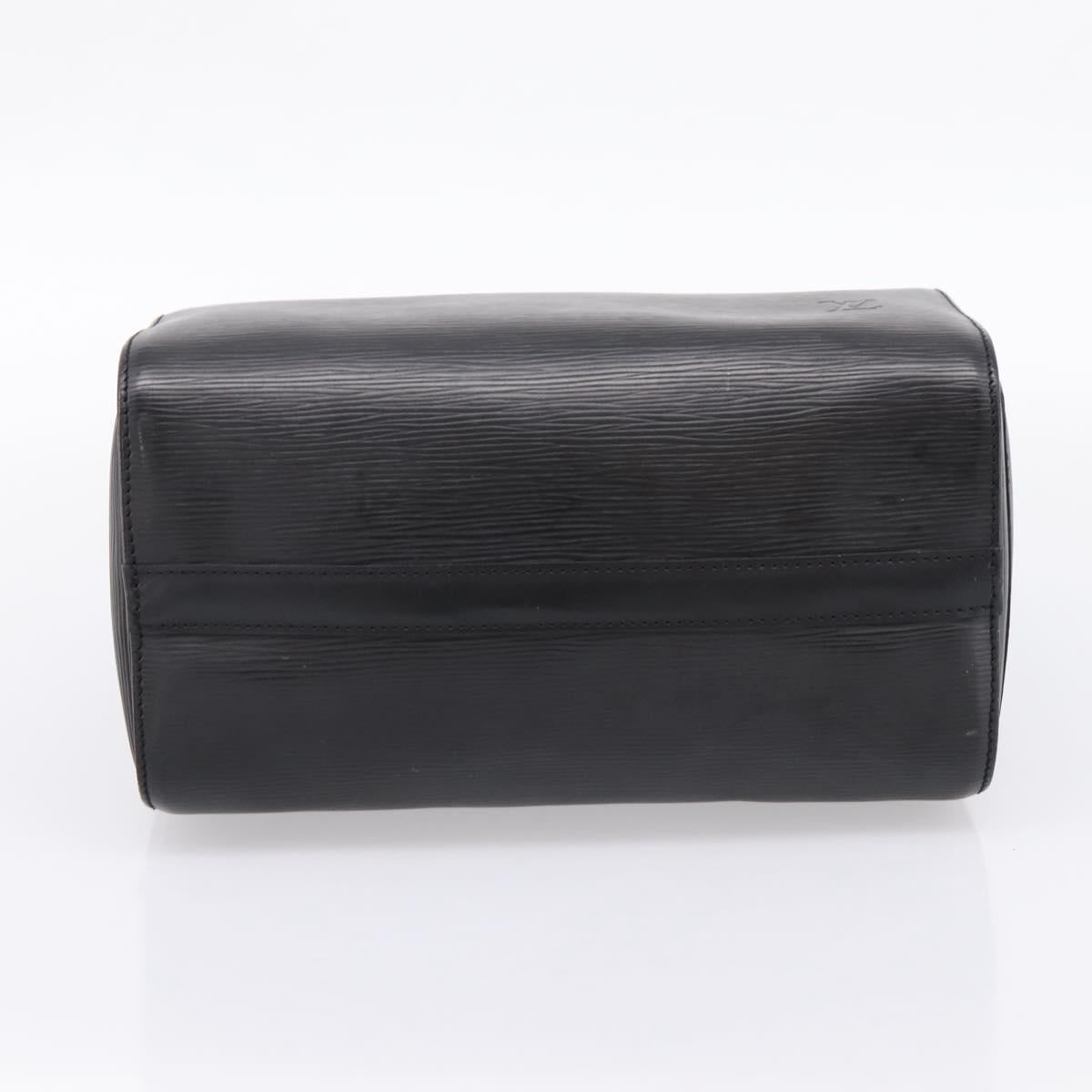 LOUIS VUITTON Epi Speedy 25 Hand Bag Black M59042 LV Auth 205171V