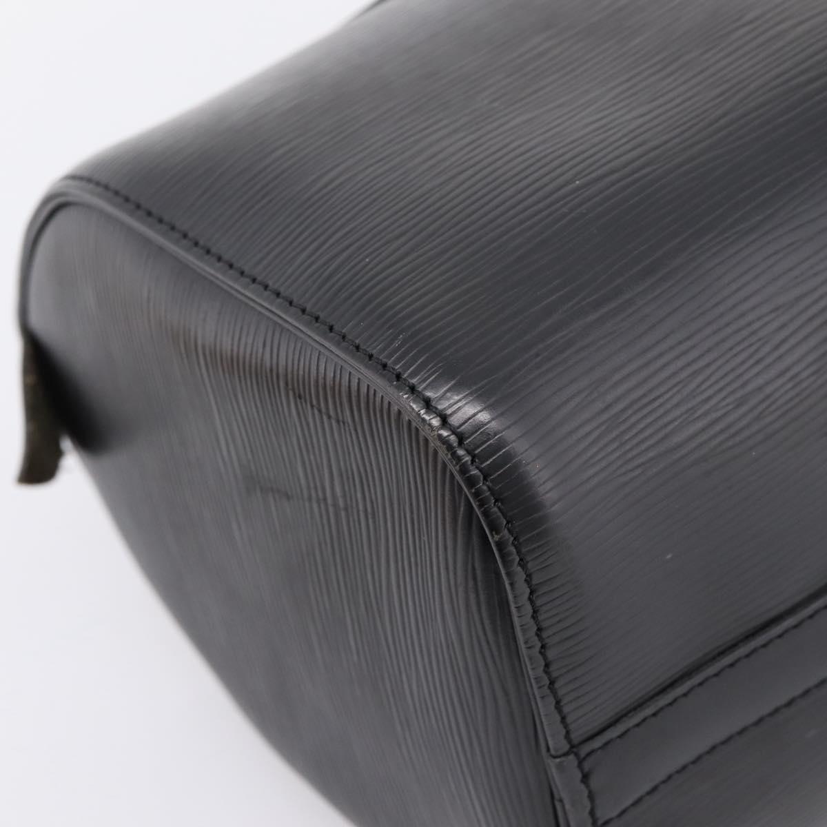 LOUIS VUITTON Epi Speedy 25 Hand Bag Black M59042 LV Auth 205171V