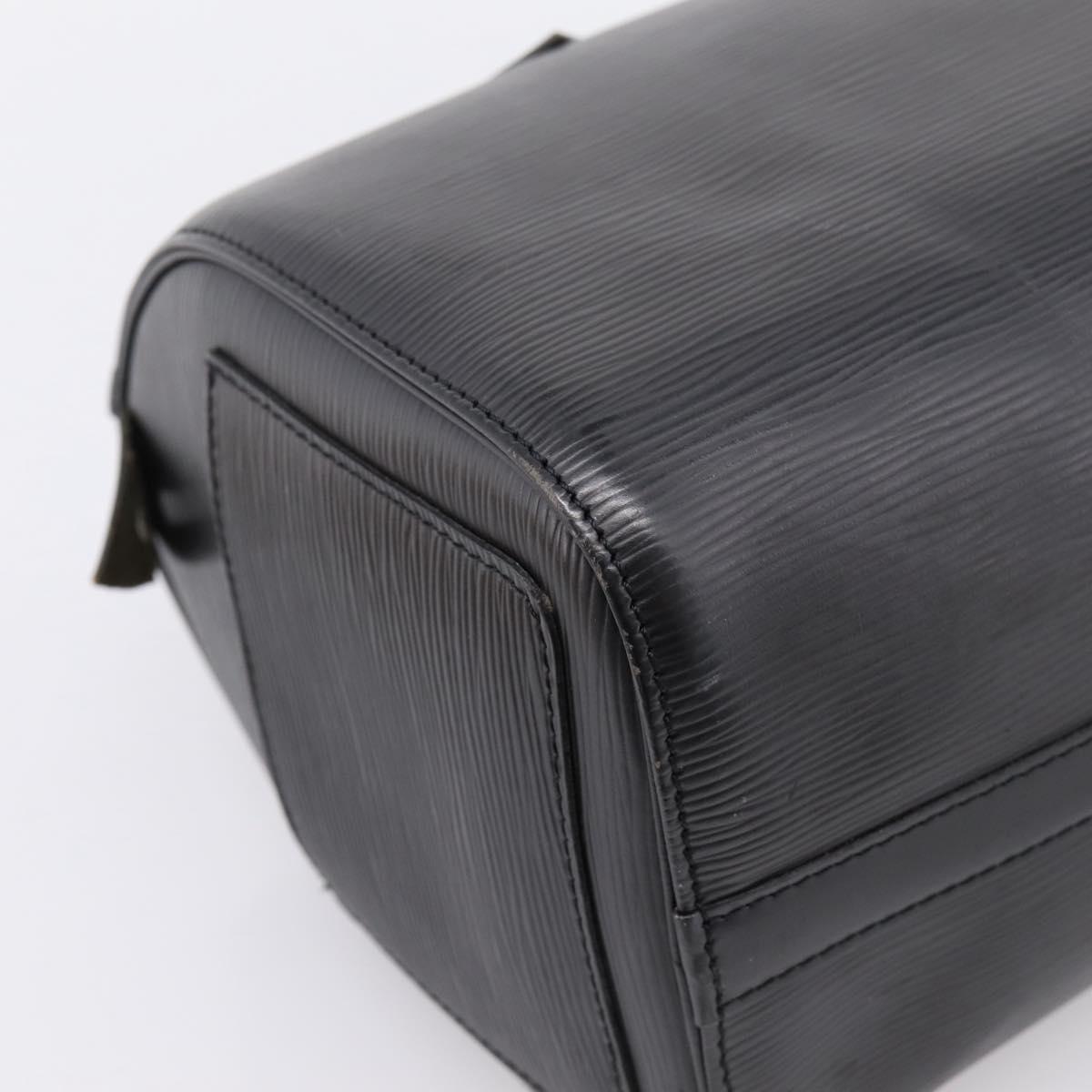 LOUIS VUITTON Epi Speedy 25 Hand Bag Black M59042 LV Auth 205171V