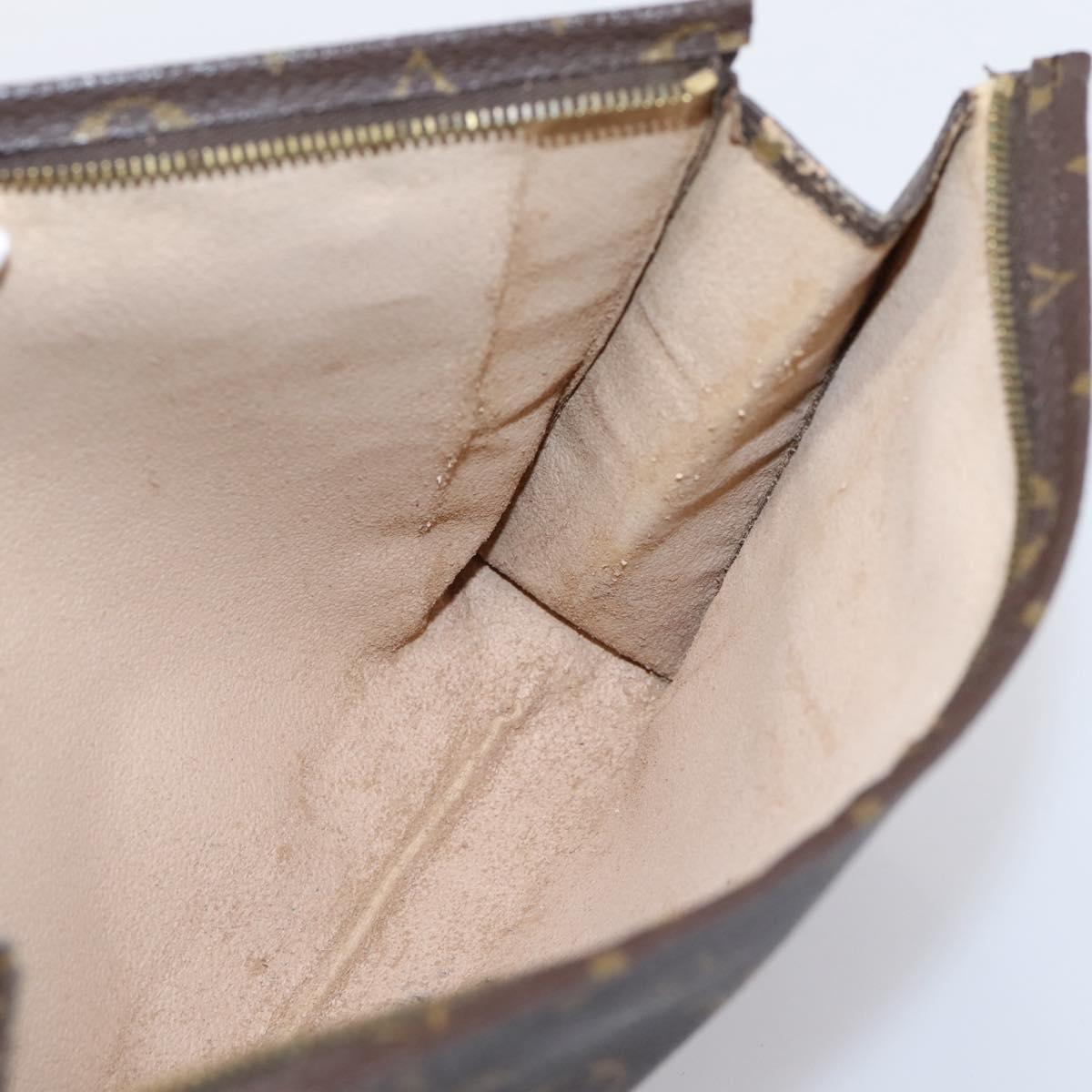 LOUIS VUITTON Monogram Poche Toilette 26 Pouch M47542 LV Auth 205180