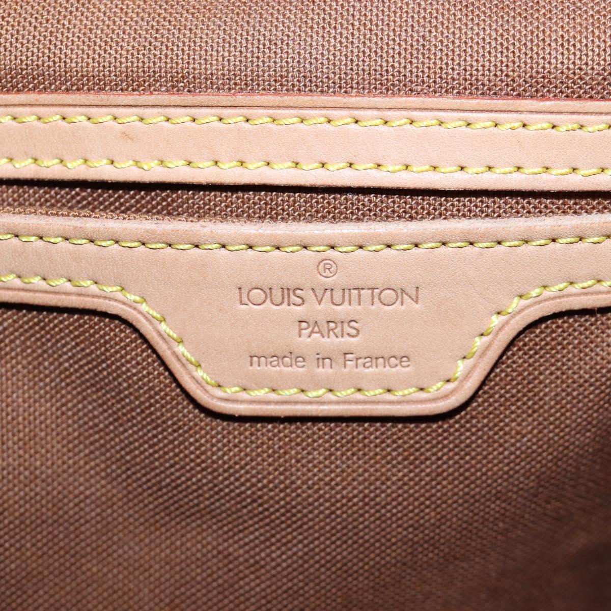 LOUIS VUITTON Monogram Montsouris GM Backpack M51135 LV Auth 205184V