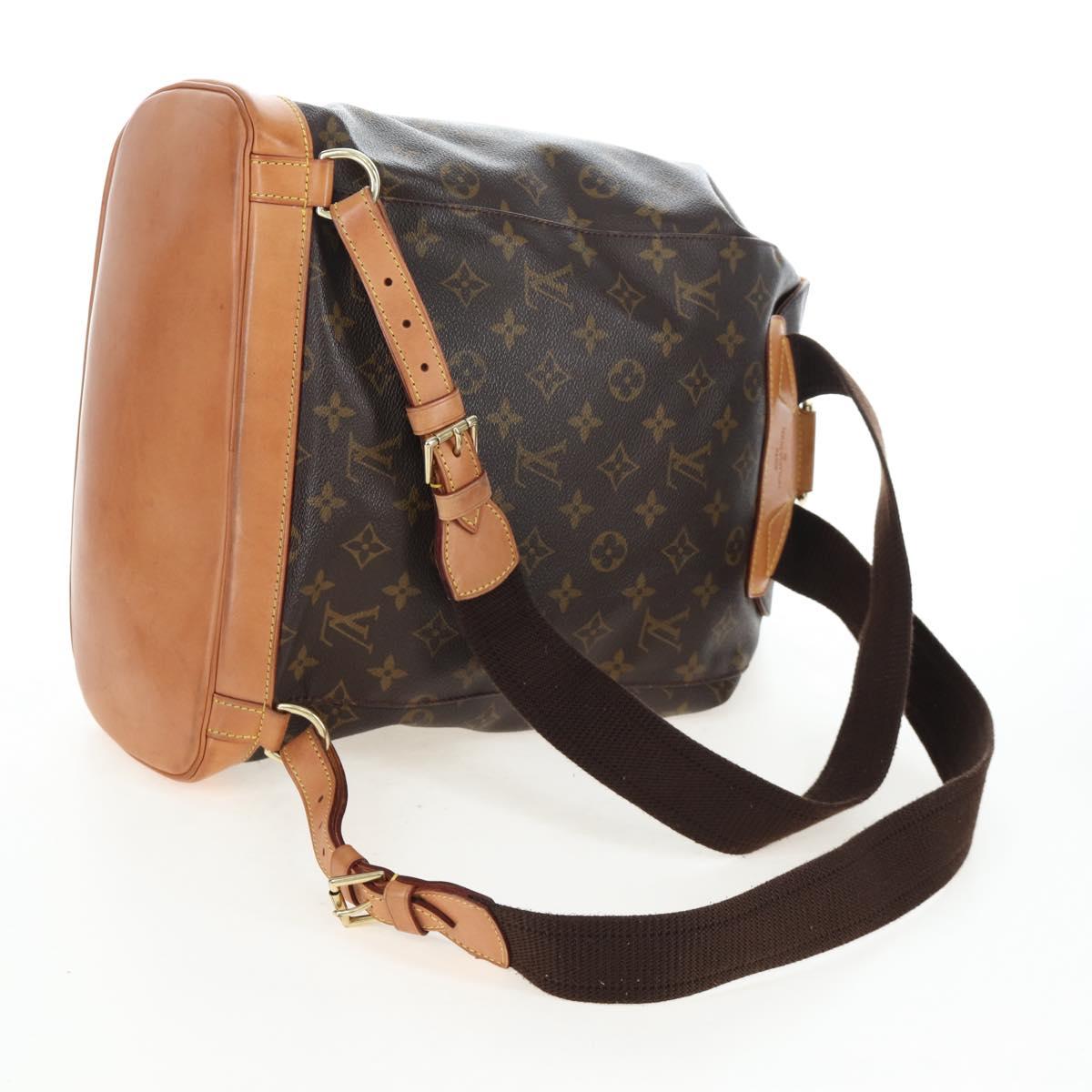 LOUIS VUITTON Monogram Montsouris GM Backpack M51135 LV Auth 205184V
