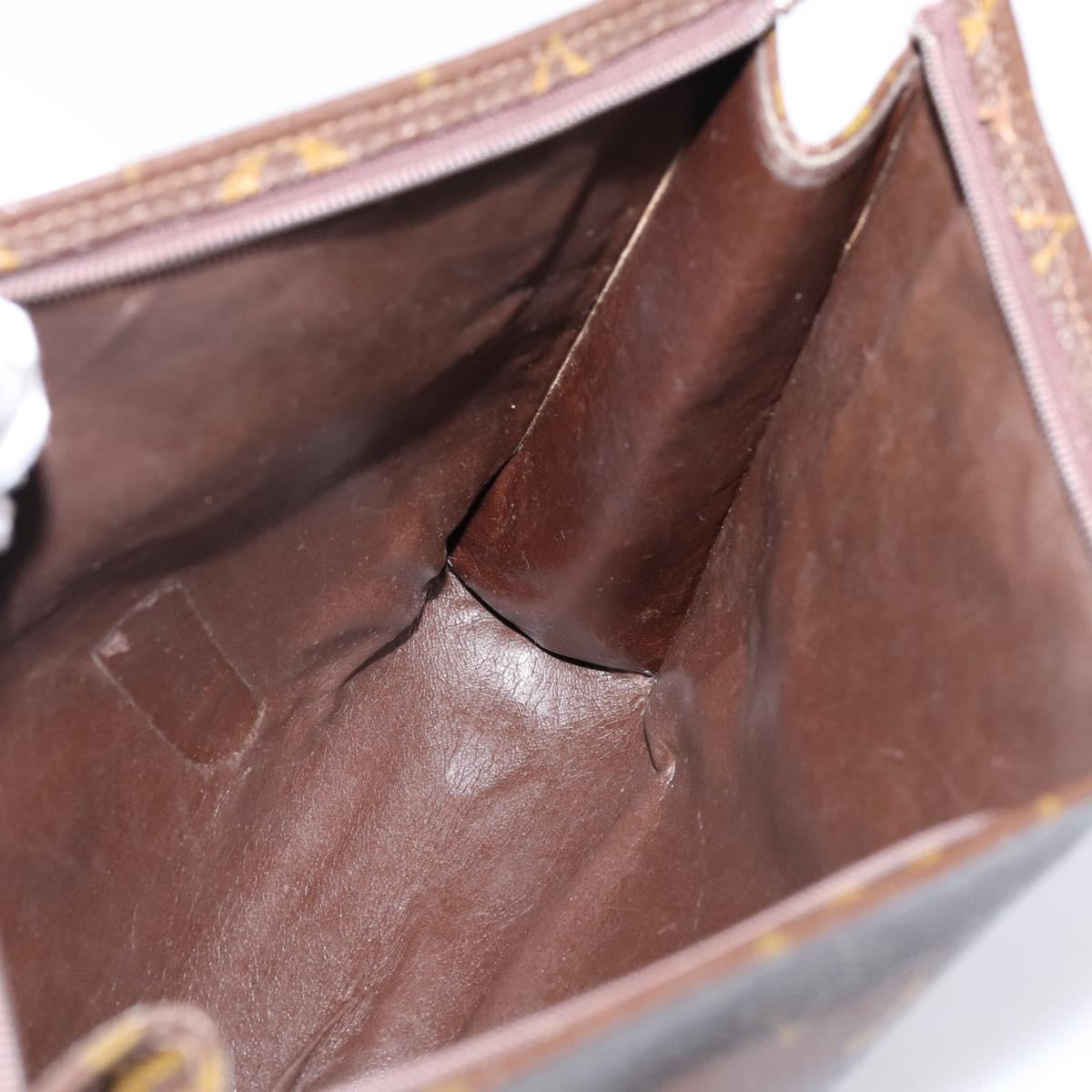 LOUIS VUITTON Monogram Poche Toilette 26 Pouch M47542 LV Auth 205185