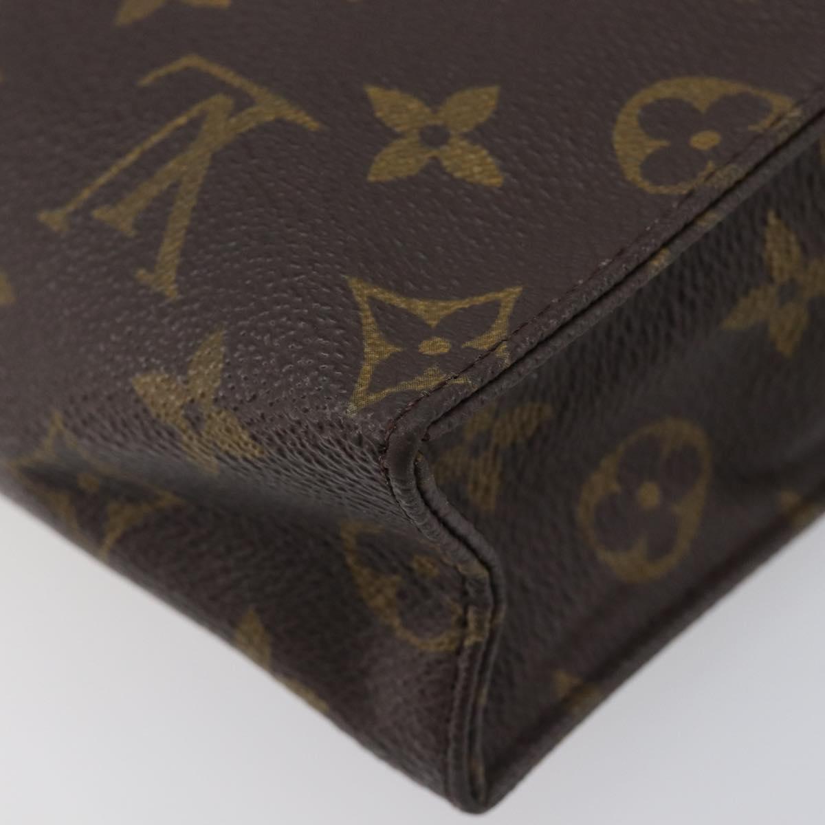 LOUIS VUITTON Monogram Poche Toilette 26 Pouch M47542 LV Auth 205196A