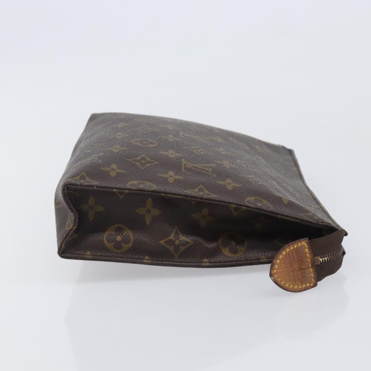 LOUIS VUITTON Monogram Poche Toilette 26 Pouch M47542 LV Auth 205196A