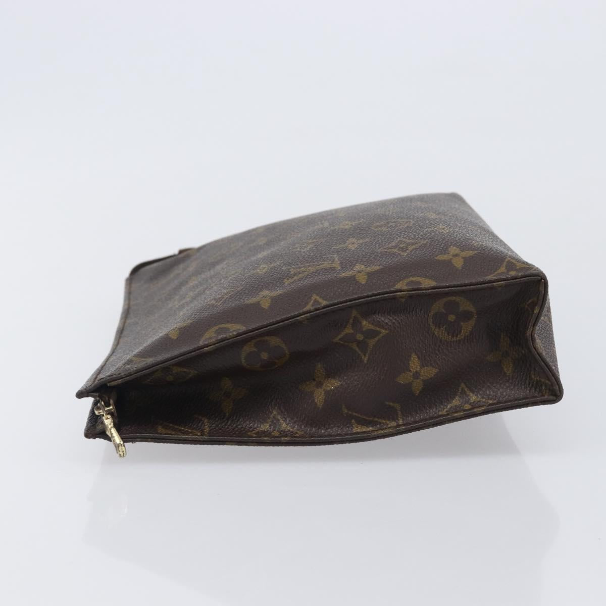 LOUIS VUITTON Monogram Poche Toilette 26 Pouch M47542 LV Auth 205196A