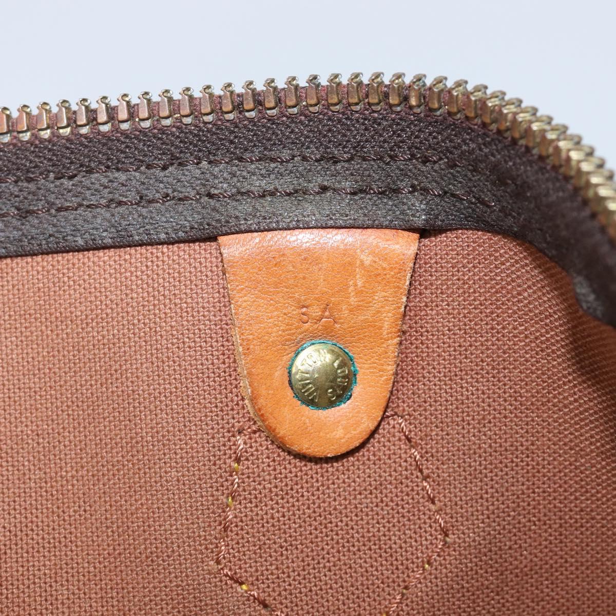 LOUIS VUITTON Monogram Speedy 40 Hand Bag M41522 LV Auth 205216