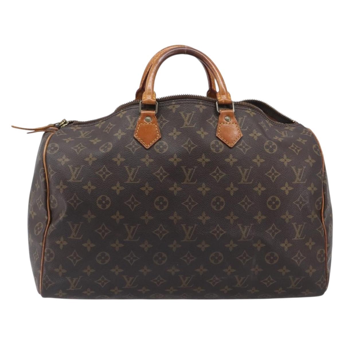 LOUIS VUITTON Monogram Speedy 40 Hand Bag M41522 LV Auth 205216