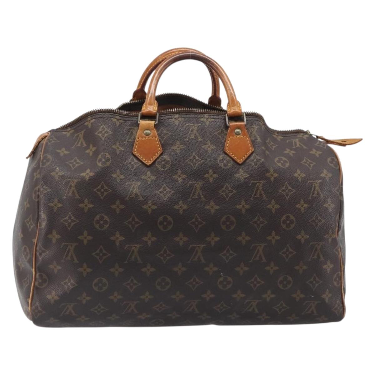 LOUIS VUITTON Monogram Speedy 40 Hand Bag M41522 LV Auth 205216