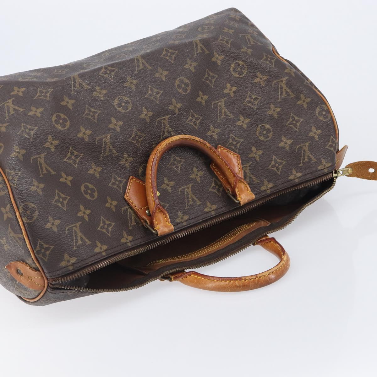 LOUIS VUITTON Monogram Speedy 40 Hand Bag M41522 LV Auth 205216