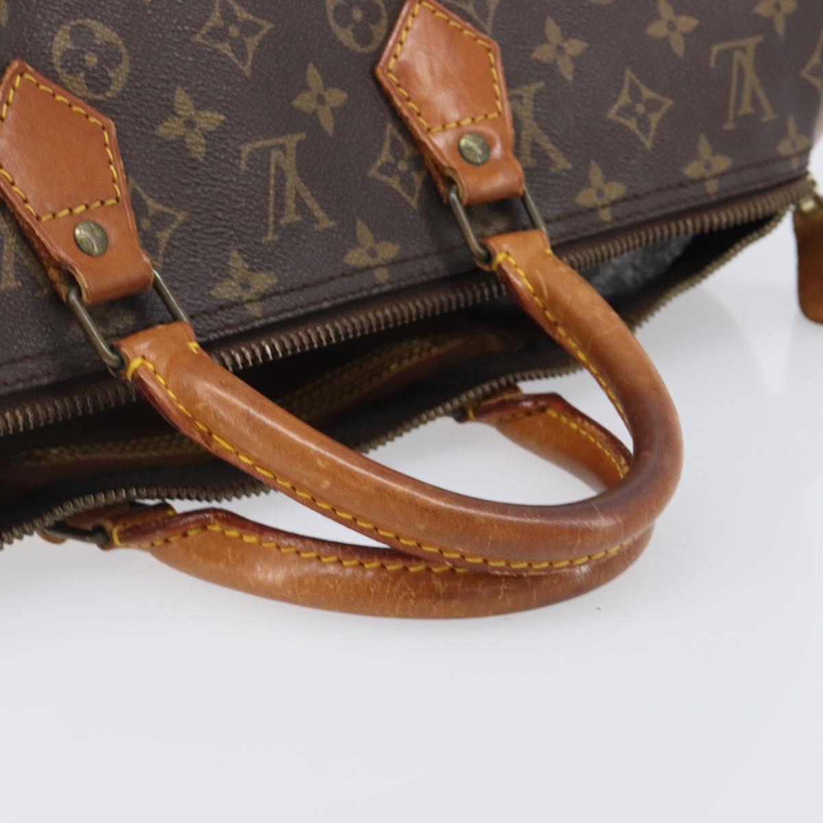 LOUIS VUITTON Monogram Speedy 40 Hand Bag M41522 LV Auth 205216