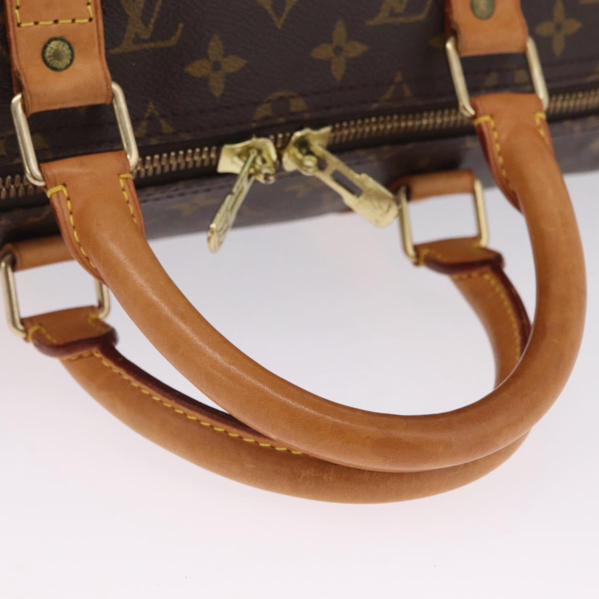 LOUIS VUITTON Monogram Keepall 50 Boston Bag M41426 LV Auth 205273V
