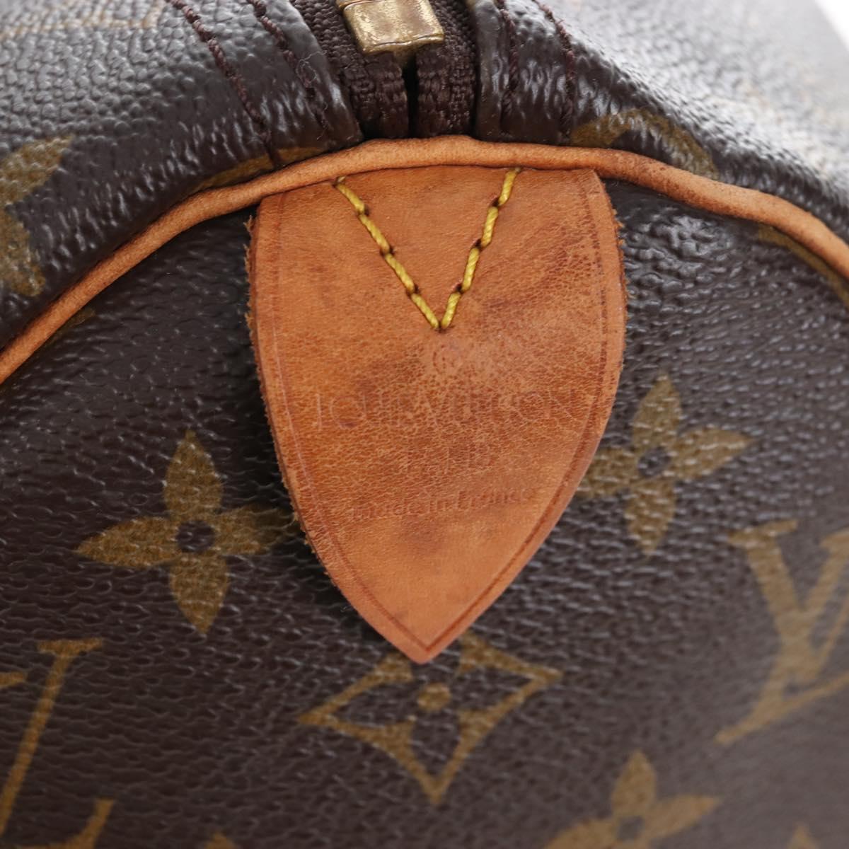 LOUIS VUITTON Monogram Keepall 45 Boston Bag M41428 LV Auth 205274V
