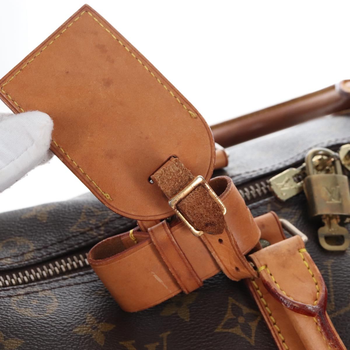 LOUIS VUITTON Monogram Keepall 45 Boston Bag M41428 LV Auth 205274V