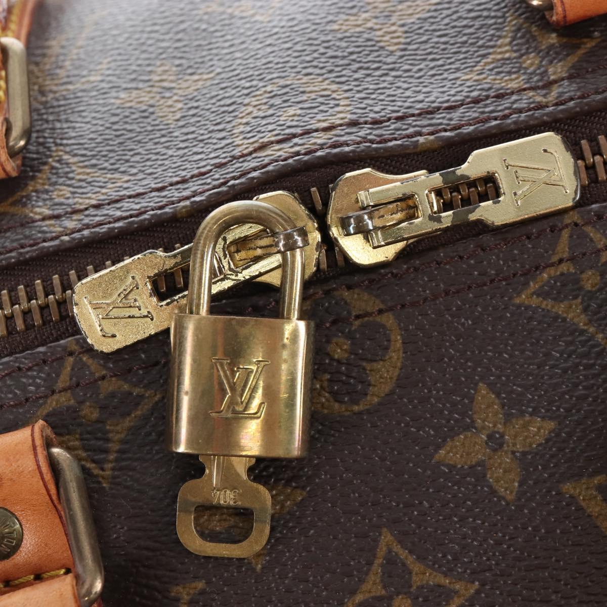 LOUIS VUITTON Monogram Keepall 45 Boston Bag M41428 LV Auth 205274V