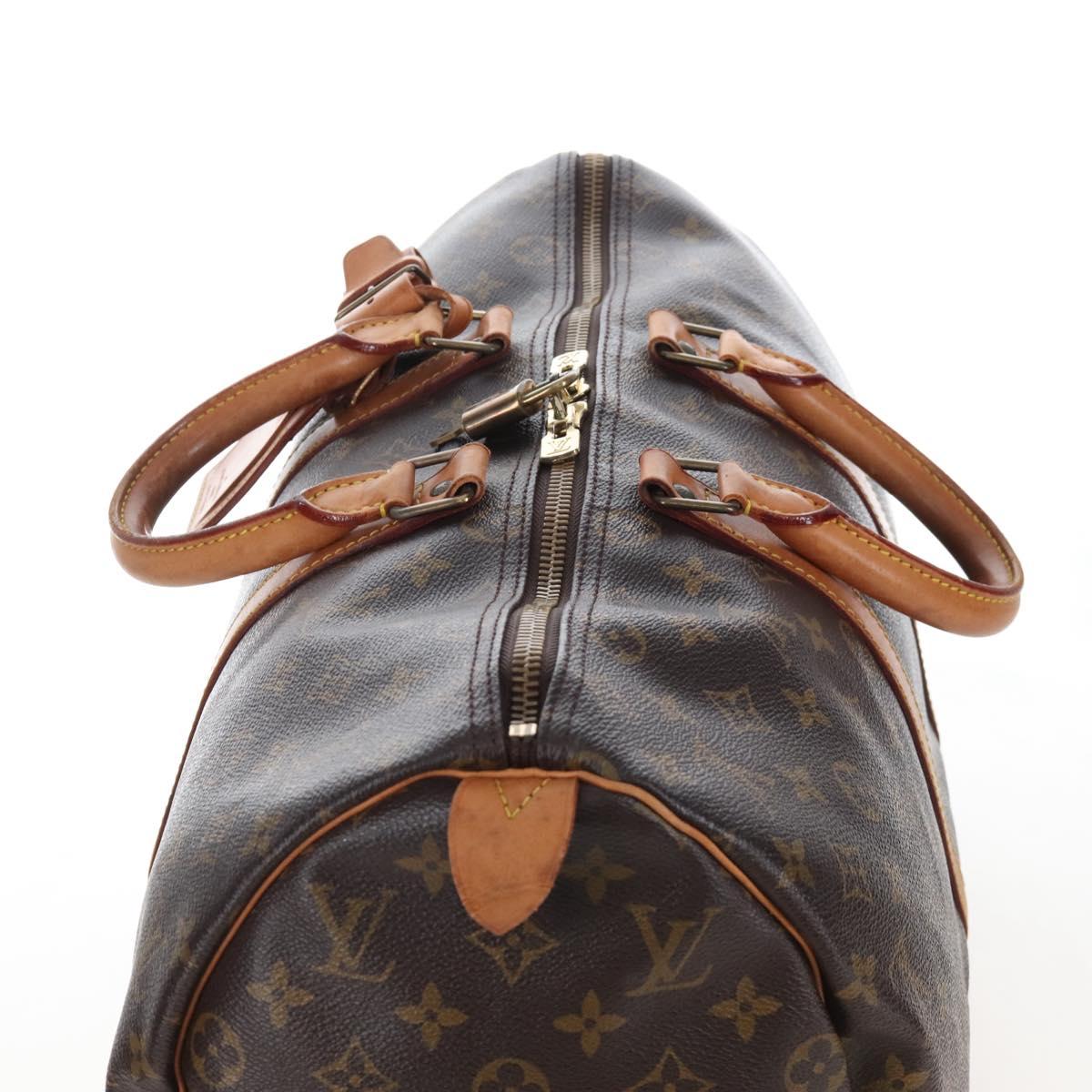 LOUIS VUITTON Monogram Keepall 45 Boston Bag M41428 LV Auth 205274V
